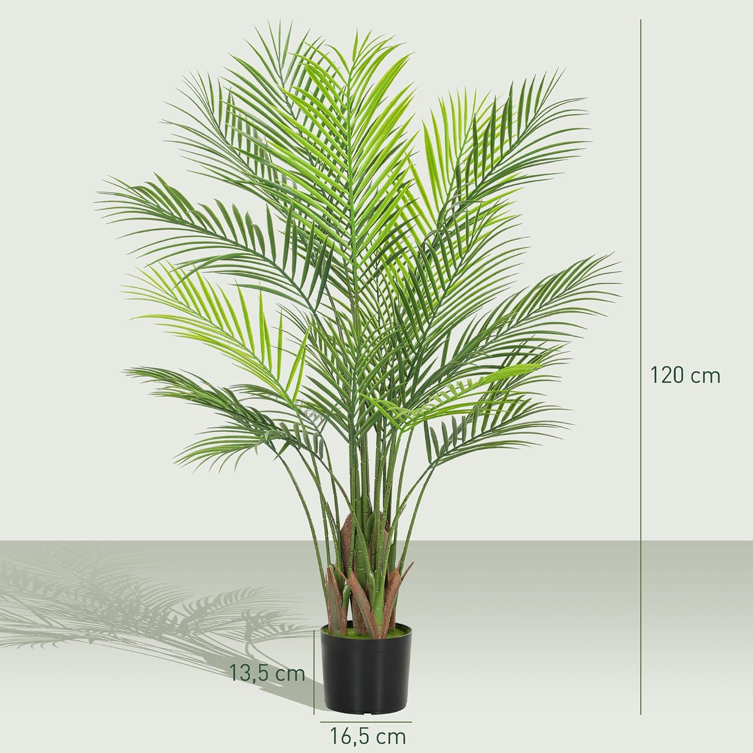 Thumbnail 6 de HOMCOM Palmier artificiel 120 cm