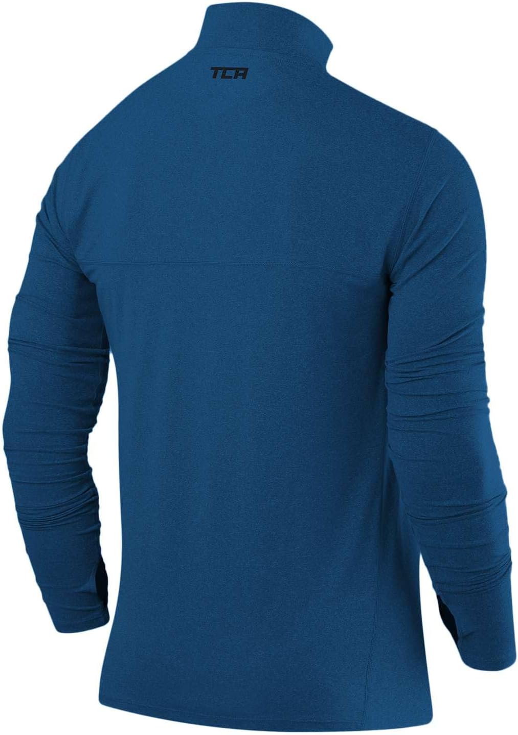 Detalle 2 de TCA Haut Running Homme Hiver Quickdry Fusion Pro à fermeture mi-poitrine