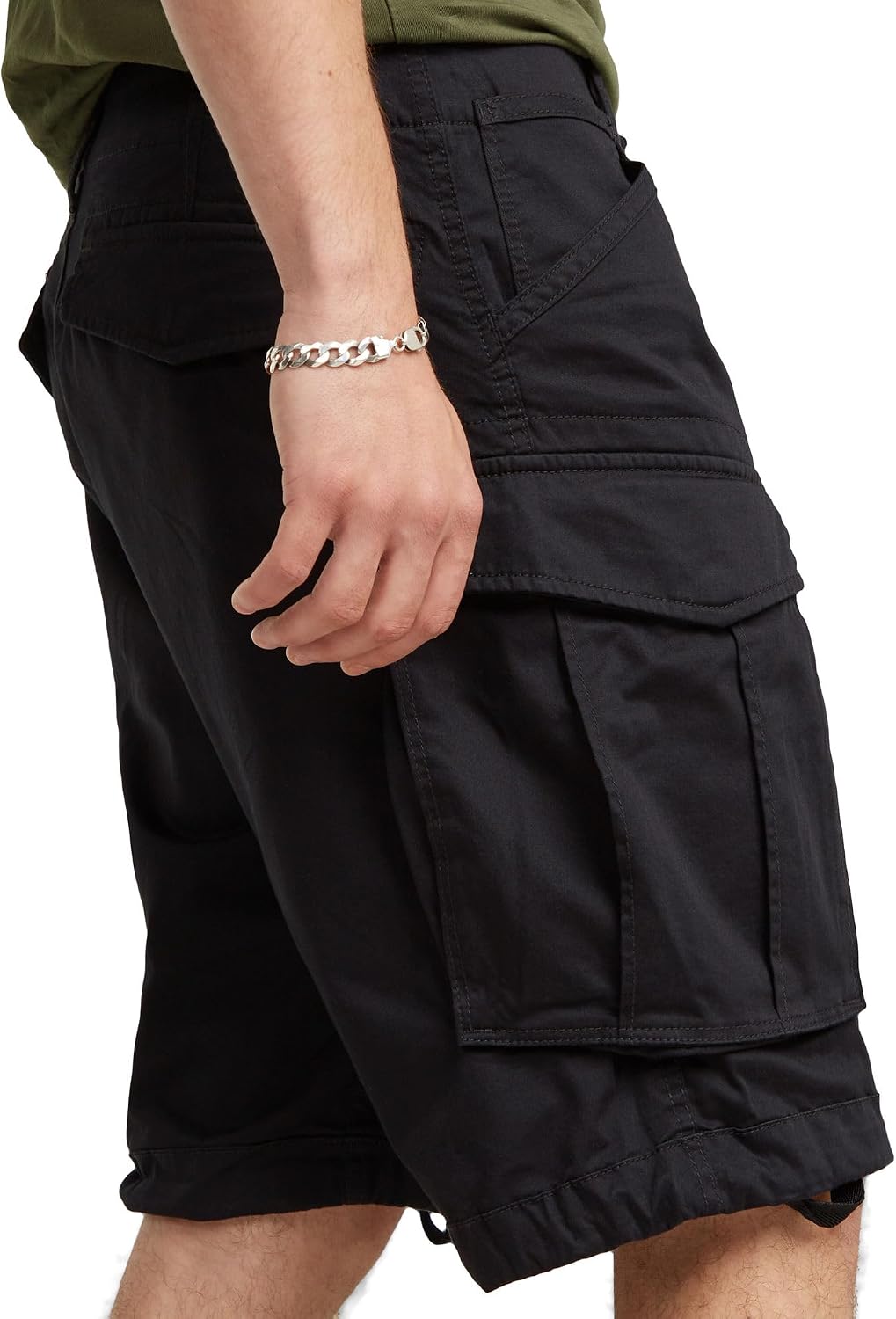 Thumbnail 6 de G-STAR Herren Rovic Zip Relaxed Shorts – Lockere Passform, Hoher Bund