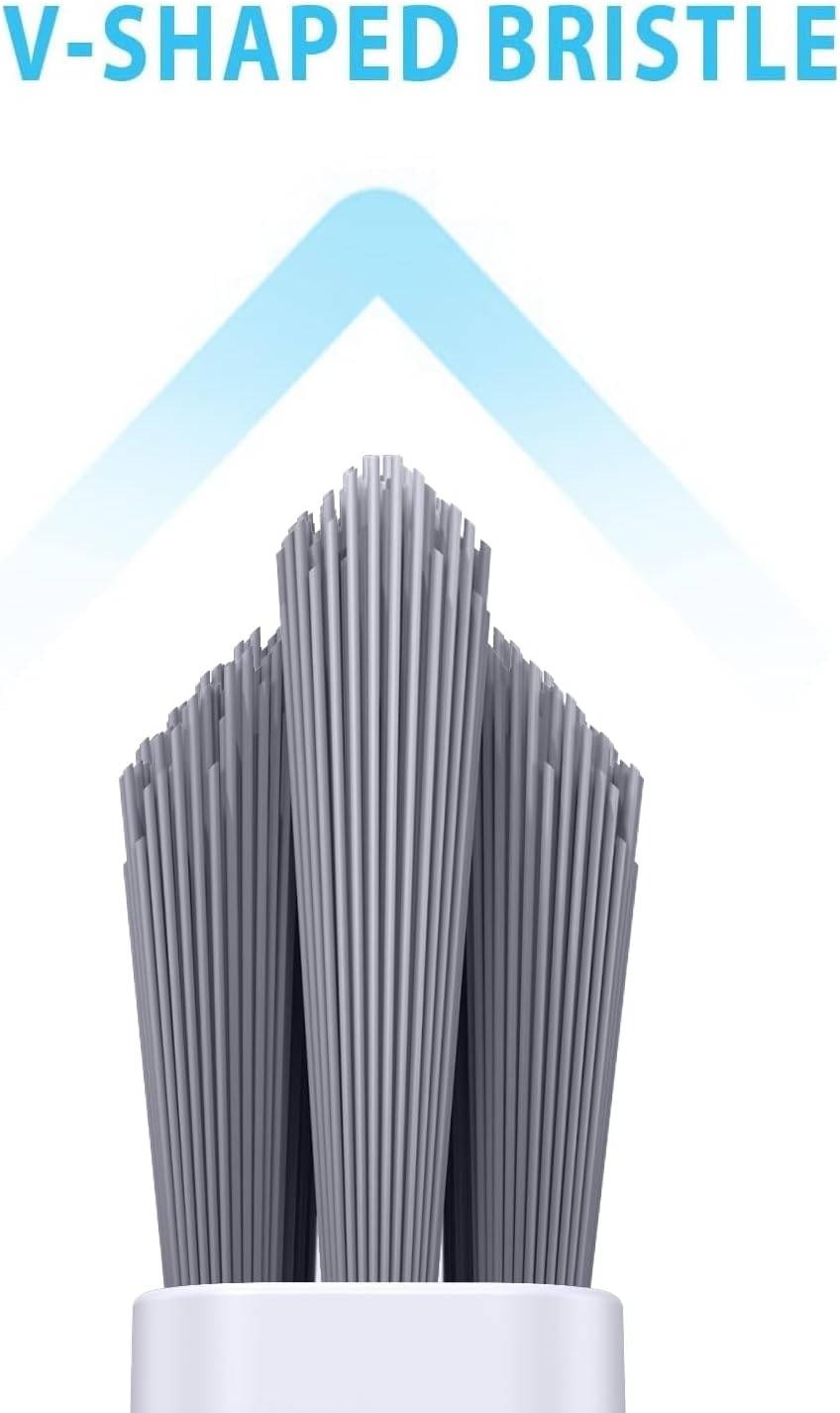 Thumbnail 2 de Lumkew V-Shape Grout Cleaning Brush Set, 2-Piece with Stiff Bristles