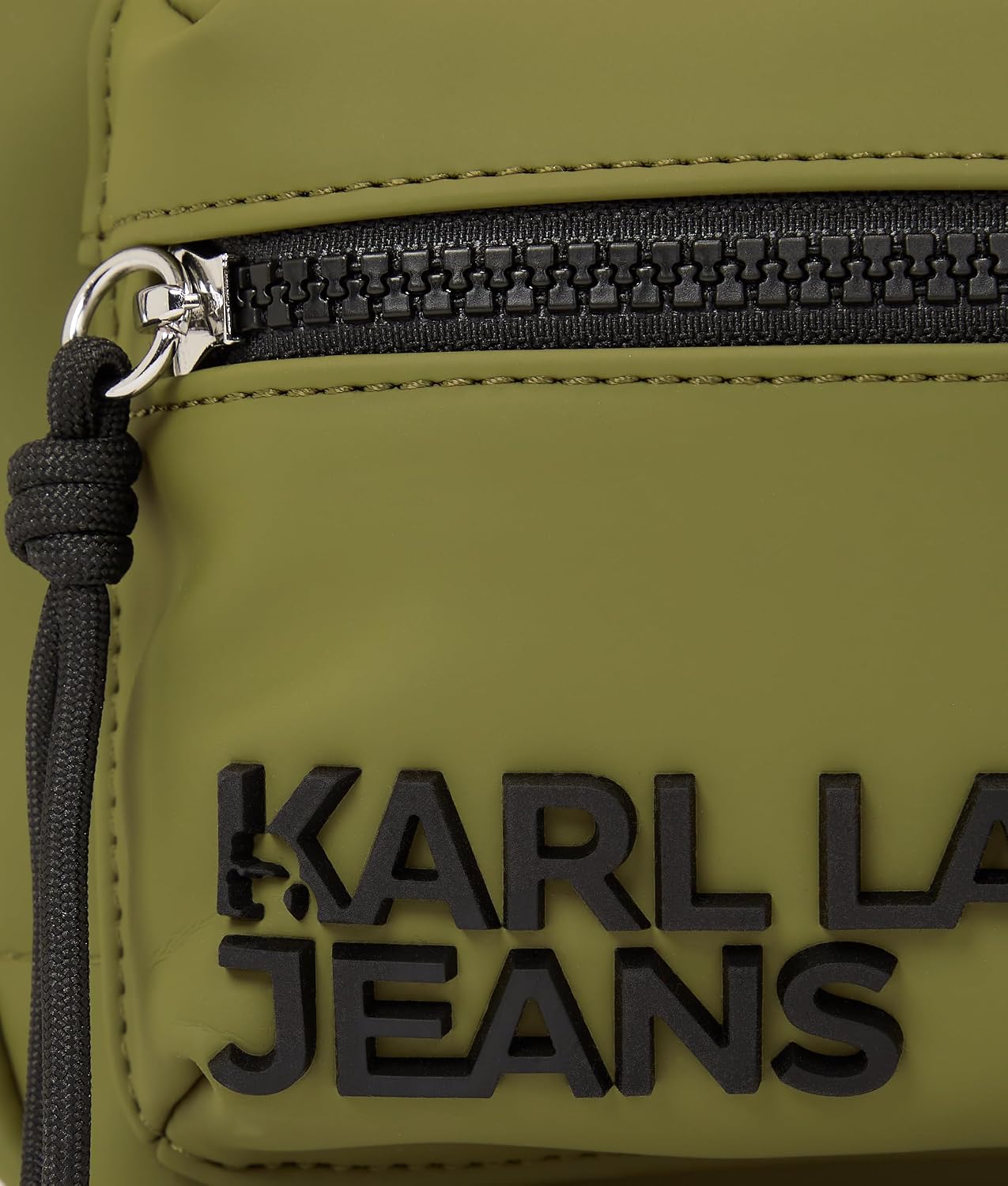 Thumbnail 1 de KARL LAGERFELD JEANS Uomo Utility Coated Crossbody in Ivy Green