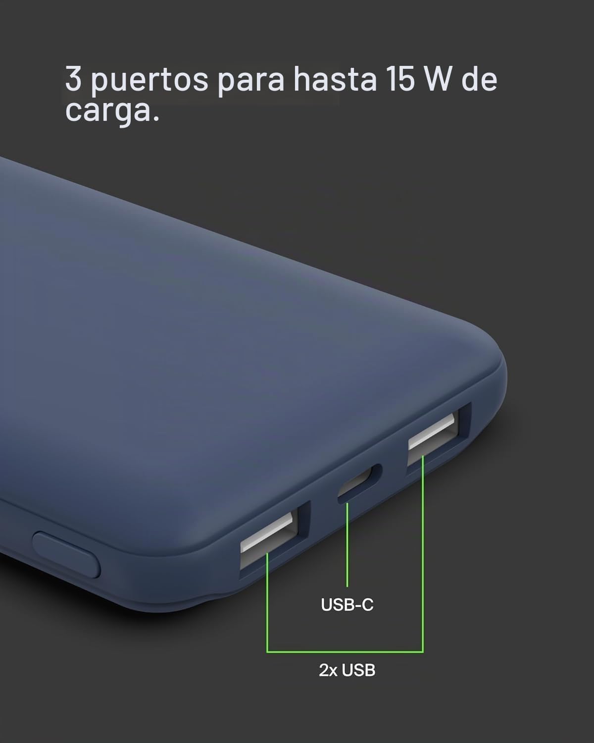Thumbnail 1 de Belkin Power Bank 10000mAh - Carga rápida USB-C 💙