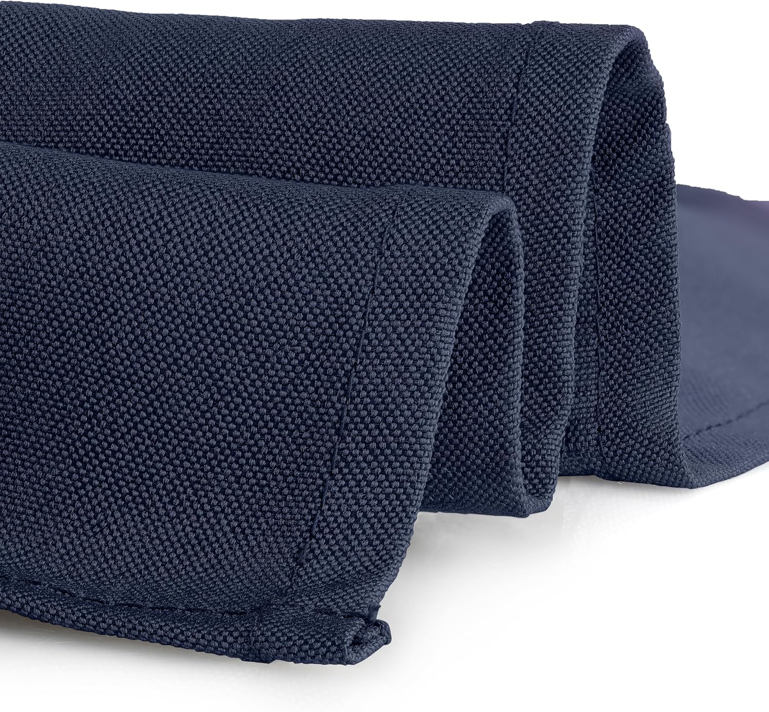 Detalle de Gee Di Moda 70 x 70 Inch Square Tablecloth Navy Blue