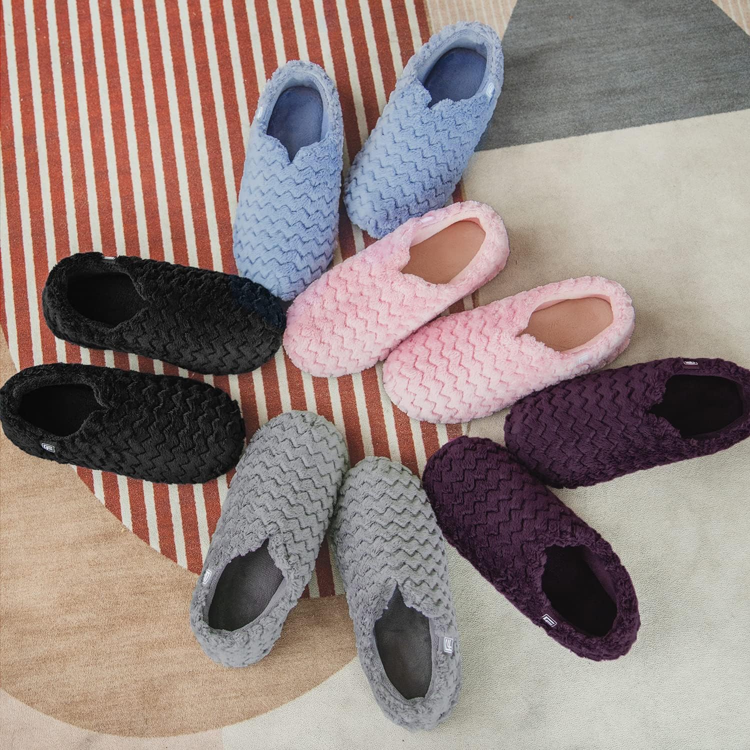 Detalle 2 de FamilyFairy slippers with 80D memory foam