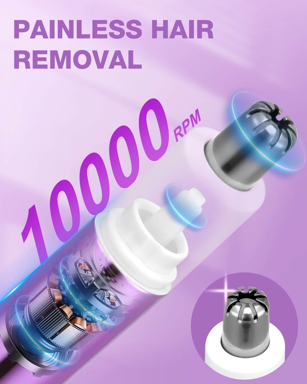 Thumbnail 5 de Painless Nose Hair Trimmer 2025