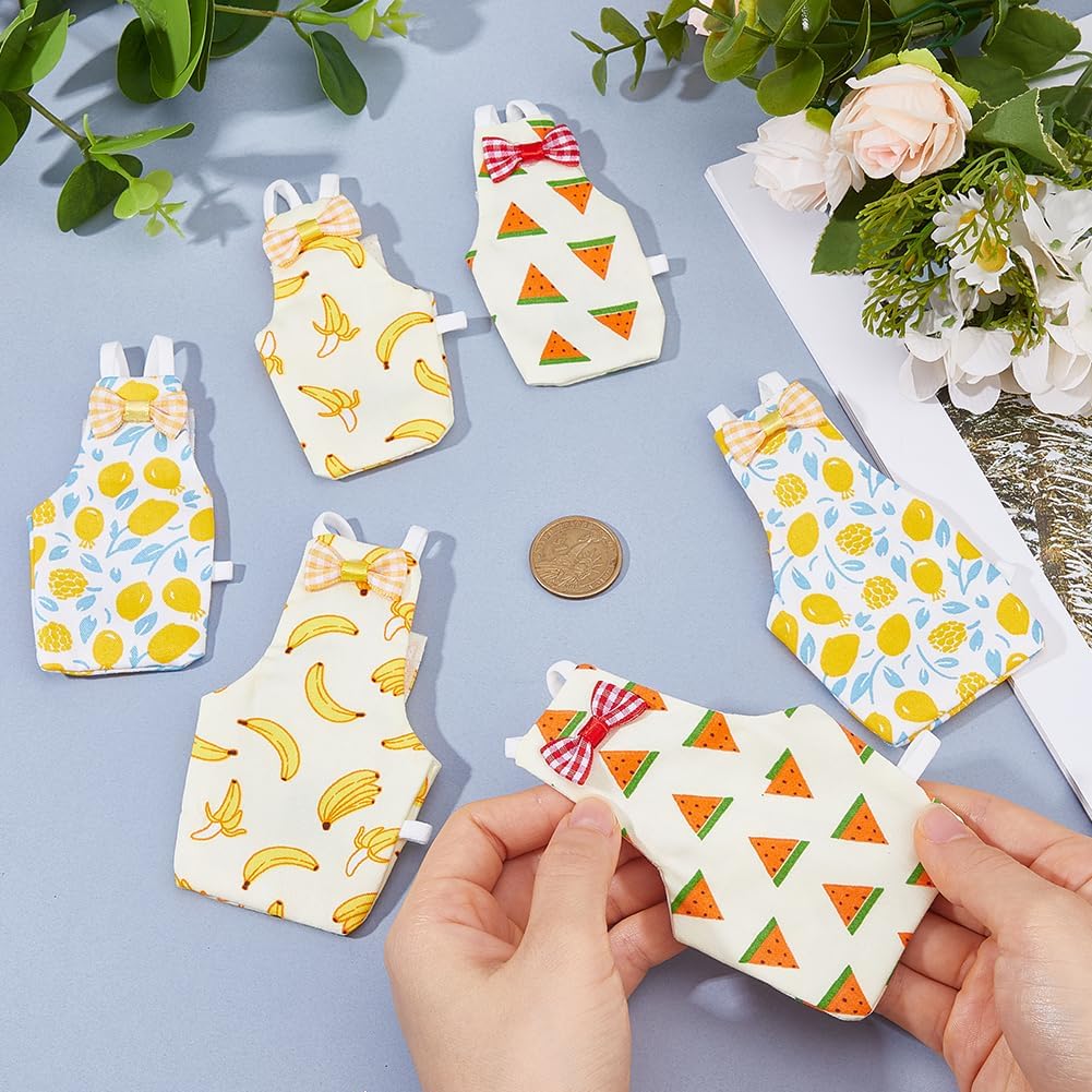 Detalle de SUPERFINDINGS 6-pack reusable bird diapers for parrots & cockatiels (washable waterproof nappy) – S-M