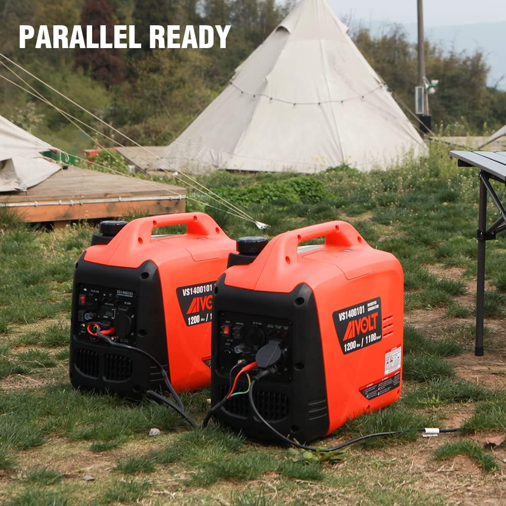 Detalle 2 de AIVOLT 1200W Petrol Inverter Generator 1200W ๐
