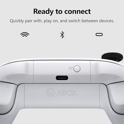 Thumbnail 4 de Xbox Wireless Gaming Controller (Robot White) — Enhanced Comfort, Versatile Connectivity