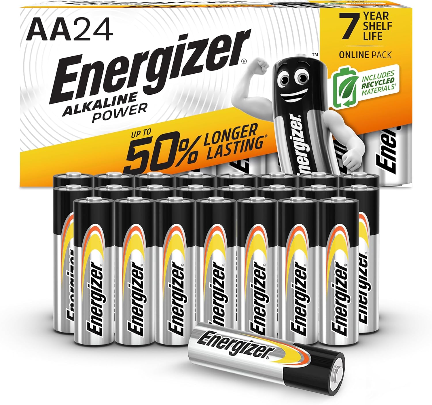 Energizer Alkaline Power Pilas AA 24 unidades 1,5V
