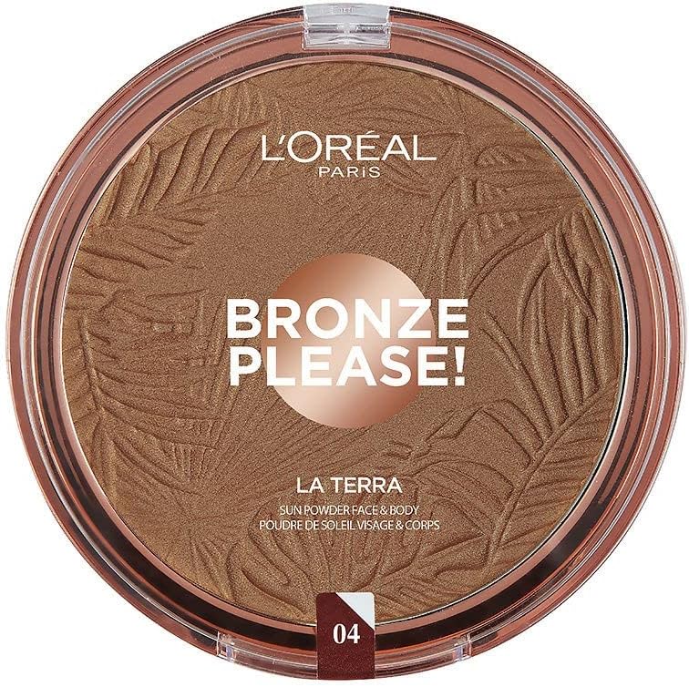 Detalle 2 de L’Oréal Paris Glam Bronze La Terre Maxi Terre bronspuder, 03 Medium Caramel