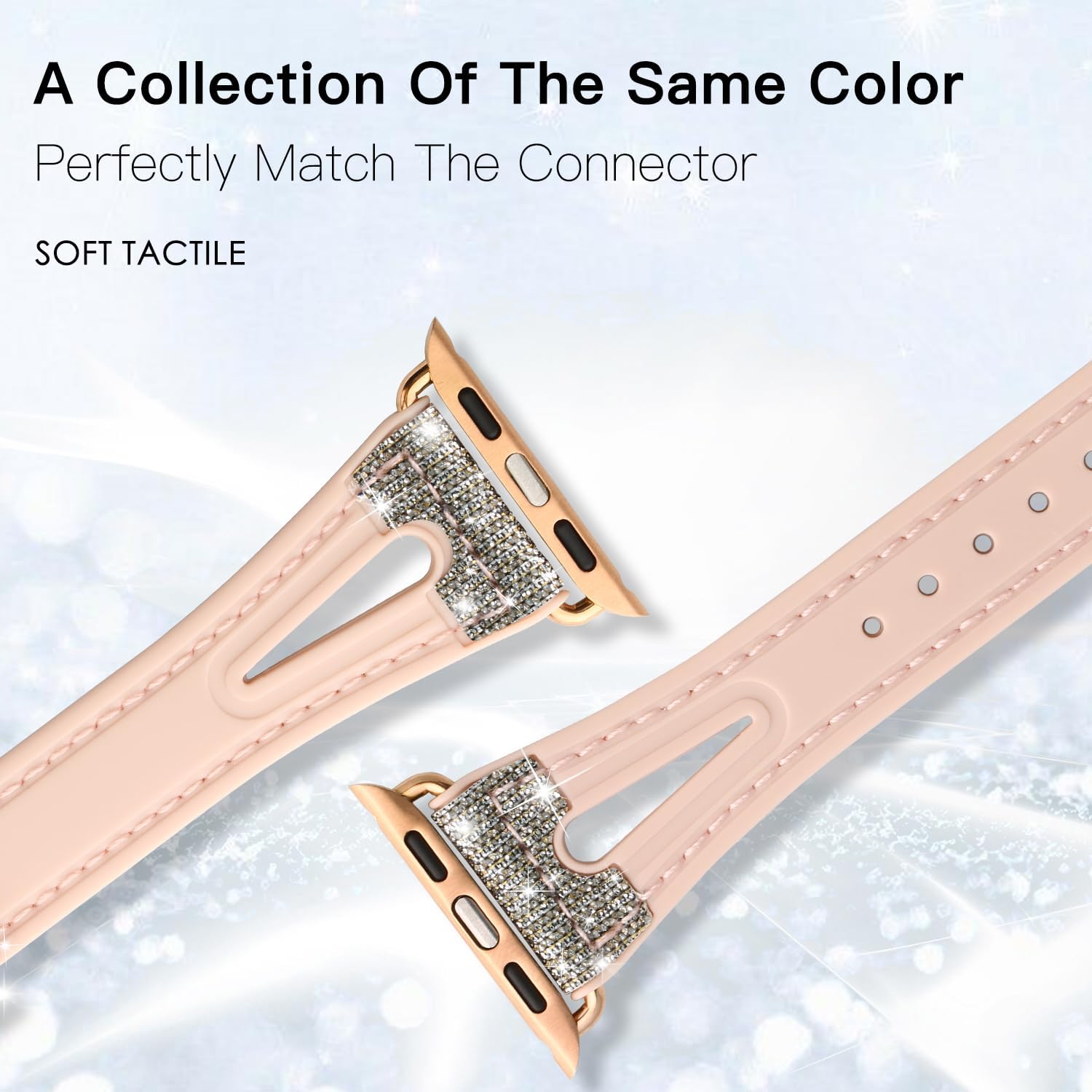 Thumbnail 3 de Tuocal Bling Strap for Apple Watch 38mm Slim sport strap