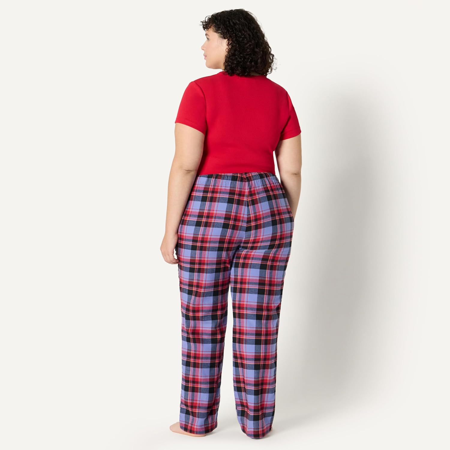 Thumbnail 6 de Amazon Essentials Damen Pyjamahose aus Flanell – lockere Passform, 100% Baumwolle