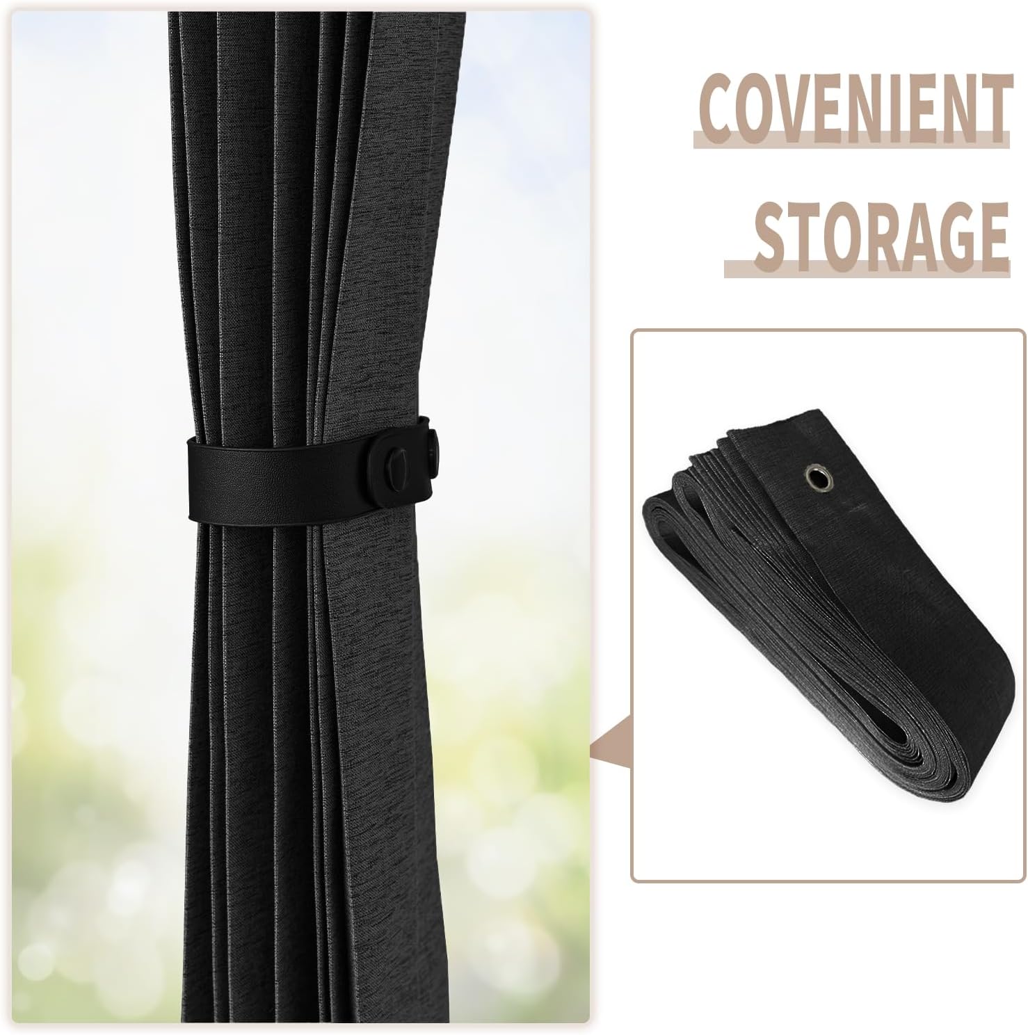 Detalle de Vatge Doorway Curtain, W52 x L78