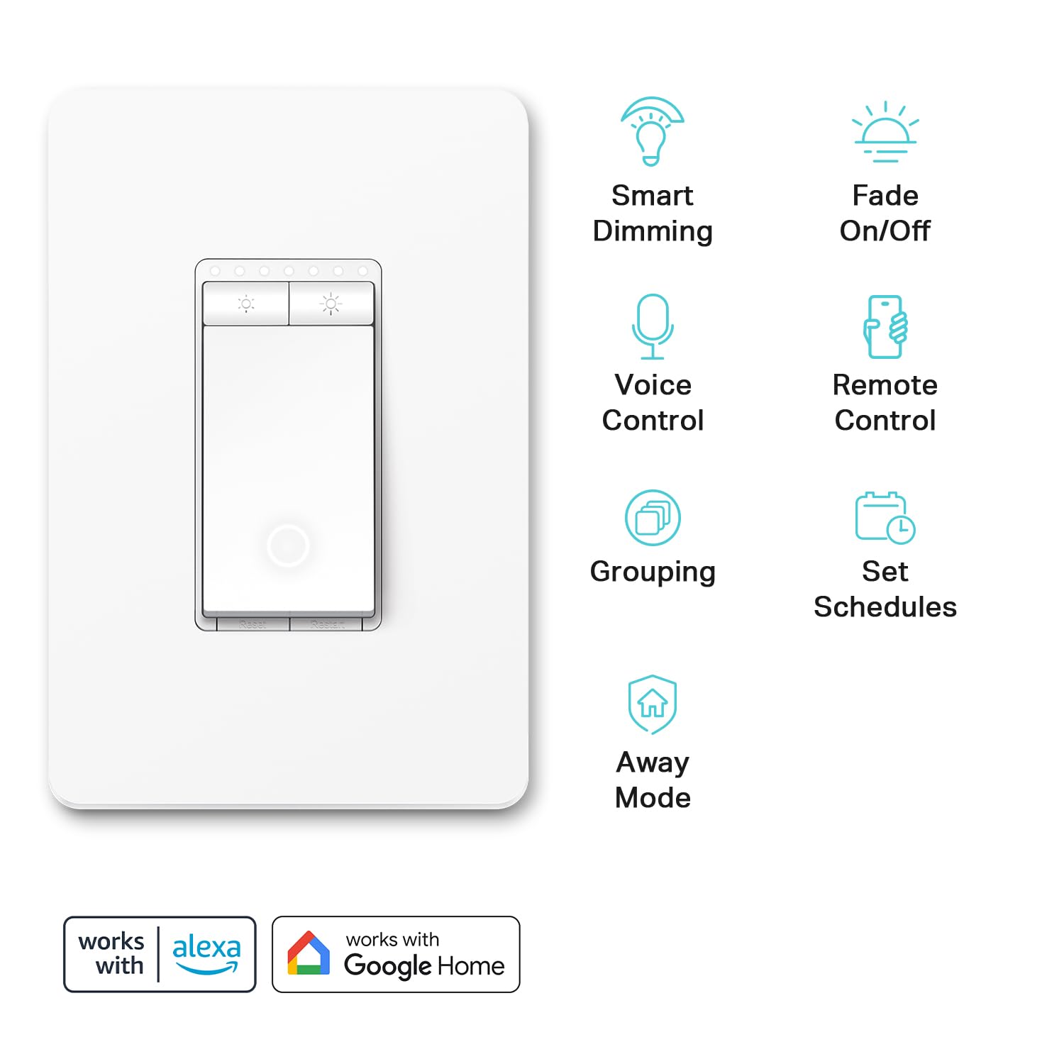 Thumbnail 1 de Kasa HS220P3 Smart Dimmer Switch 3-Pack