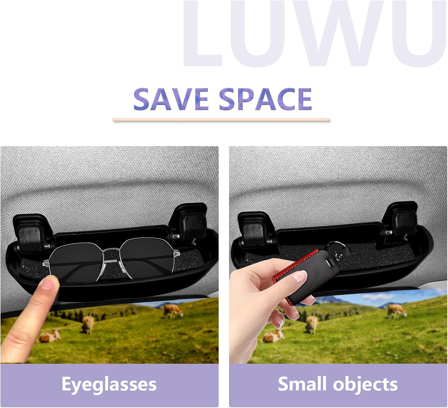 Thumbnail 2 de LUWU Sunglass Holder Box for Kia Sportage