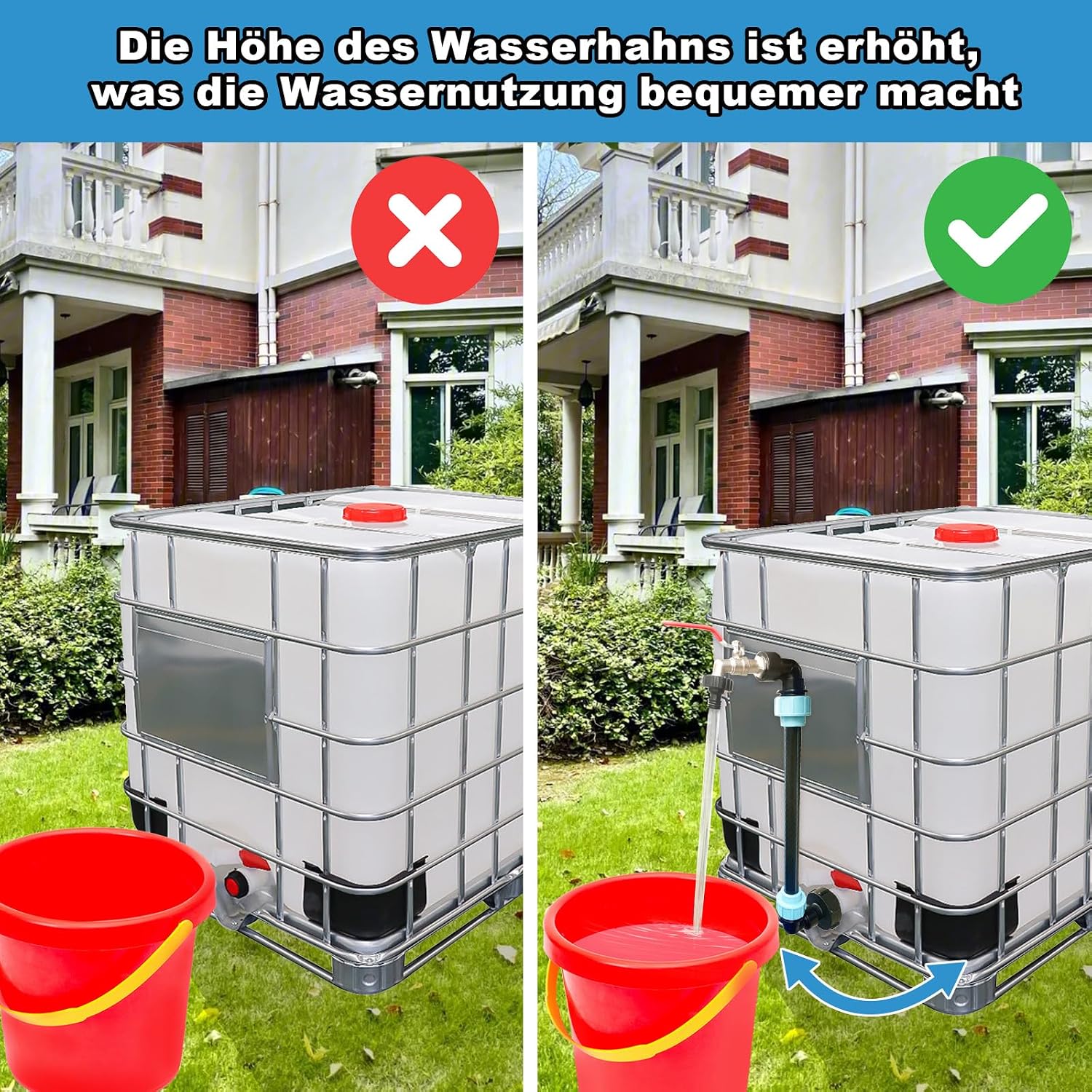 Thumbnail 2 de IBC Schwanenhals Auslaufhahn 3/4 S60x6