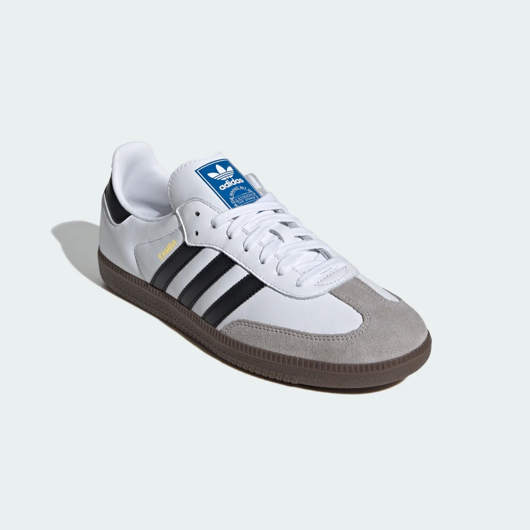 Detalle 2 de Adidas Samba OG Blanco: estilo atemporal para uso diario