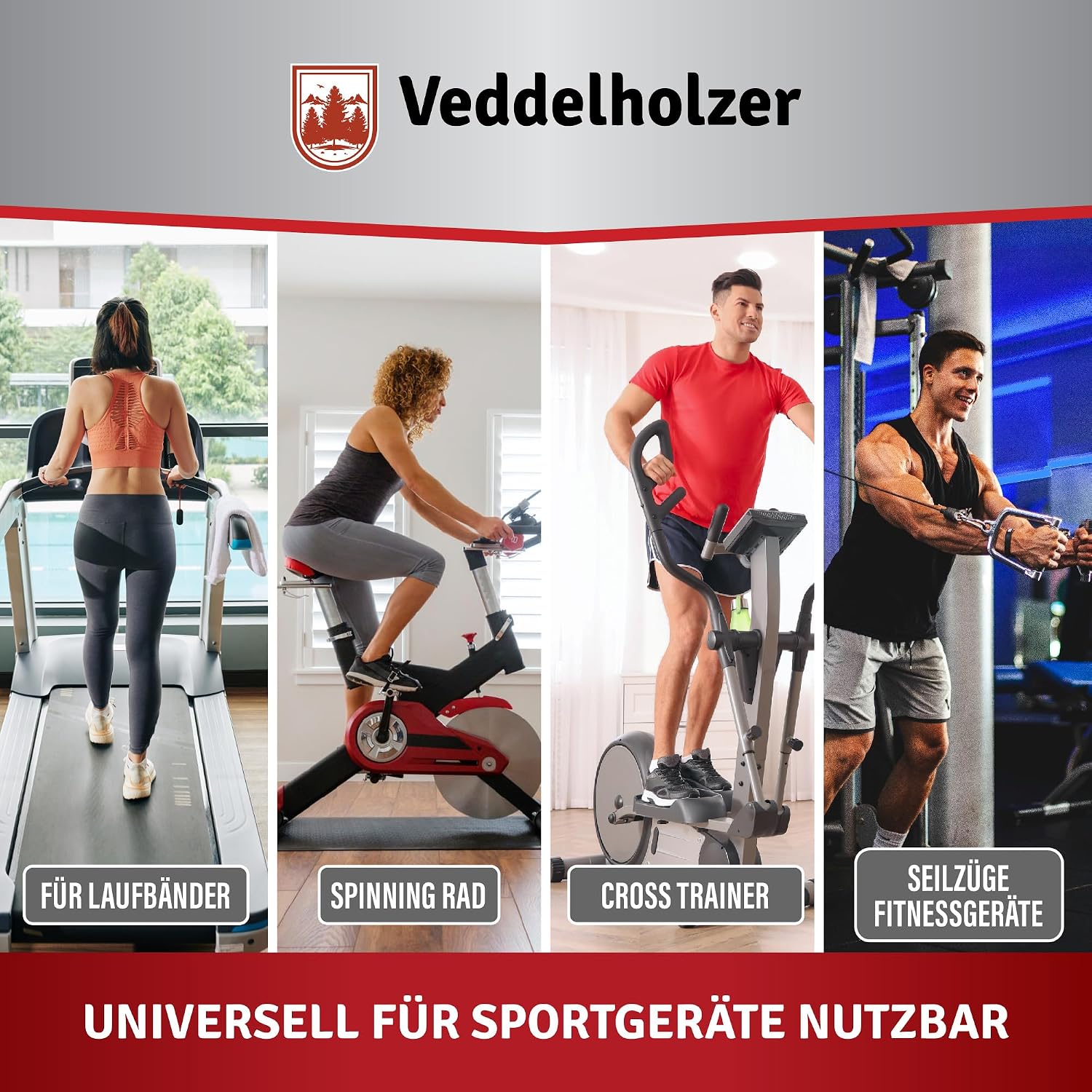 Thumbnail 4 de Veddelholzer 250 ml Silikonöl für Laufband