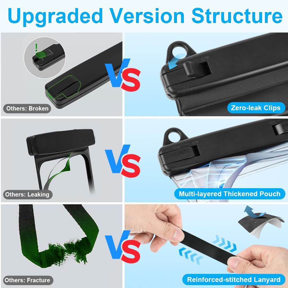 Thumbnail 2 de OFFCUP Pochette étanche pour smartphone IPX8 (2 pièces) jusqu’à 7,5 pouces