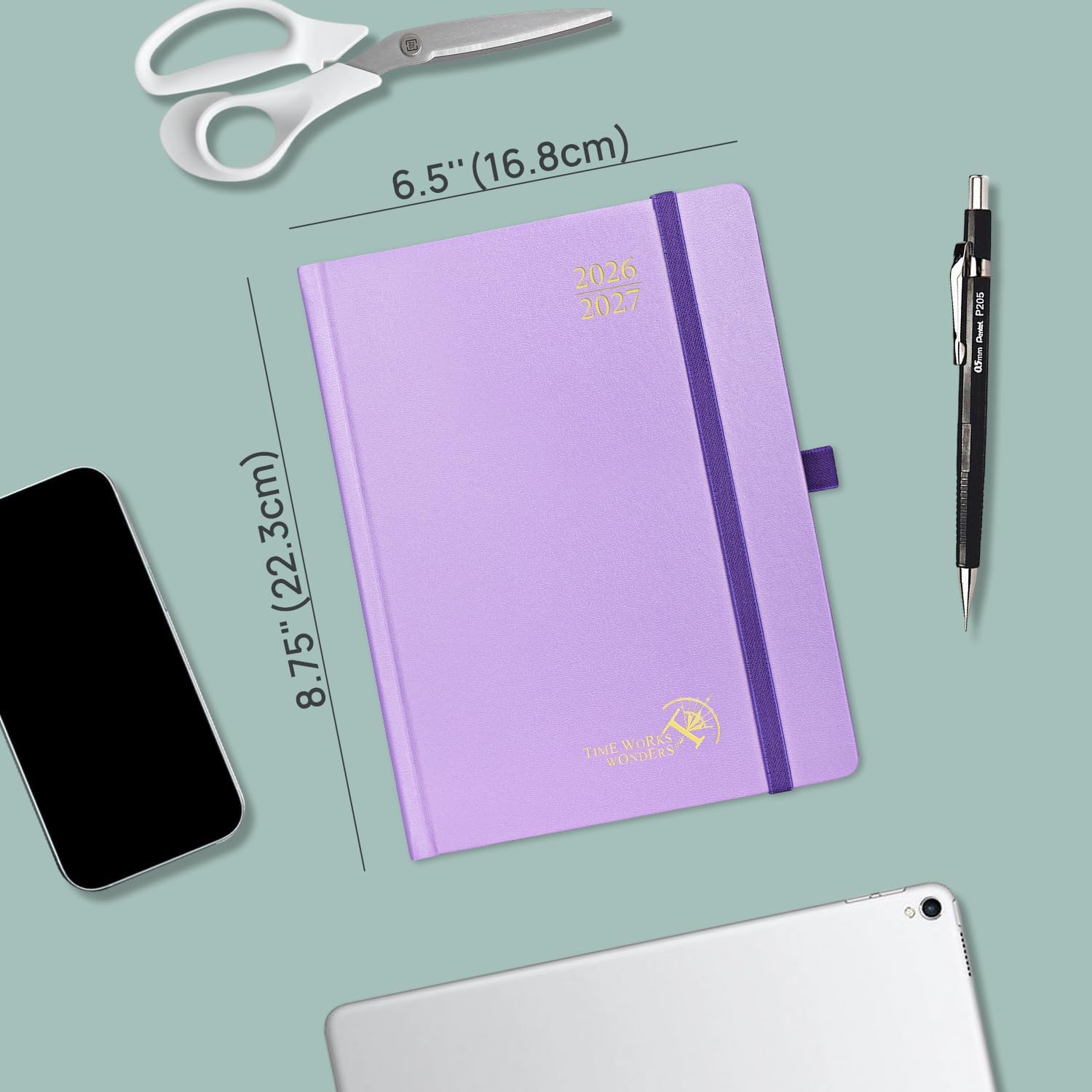 Detalle 2 de POPRUN Academic Planner 6.5" x 8.75