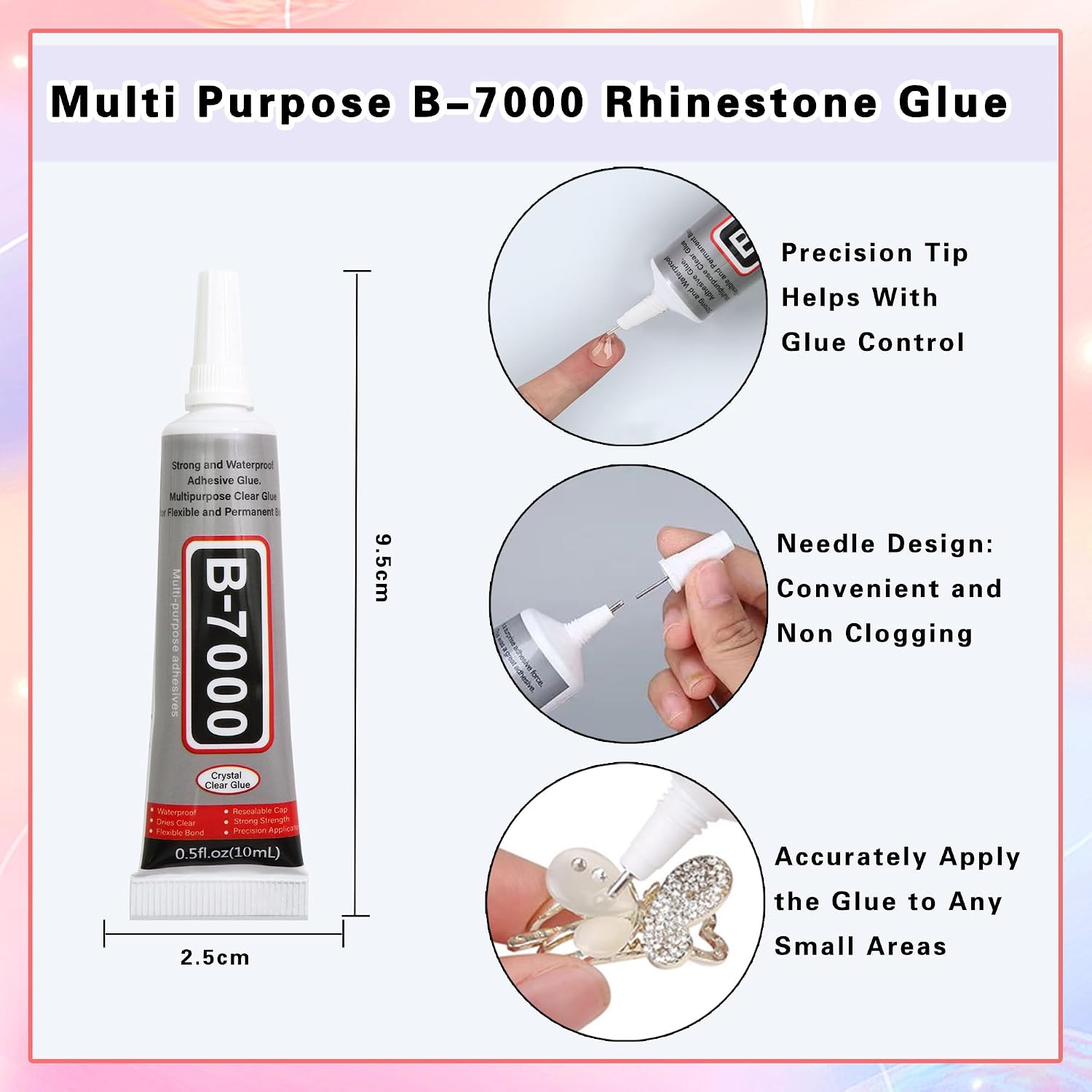 Detalle 1 de RODAKY Nail Rhinestones 2–6 mm