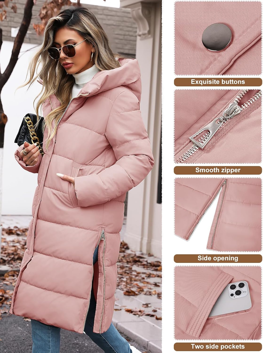 Thumbnail 1 de VXVGER Winter Coats for Women 1 Jacket