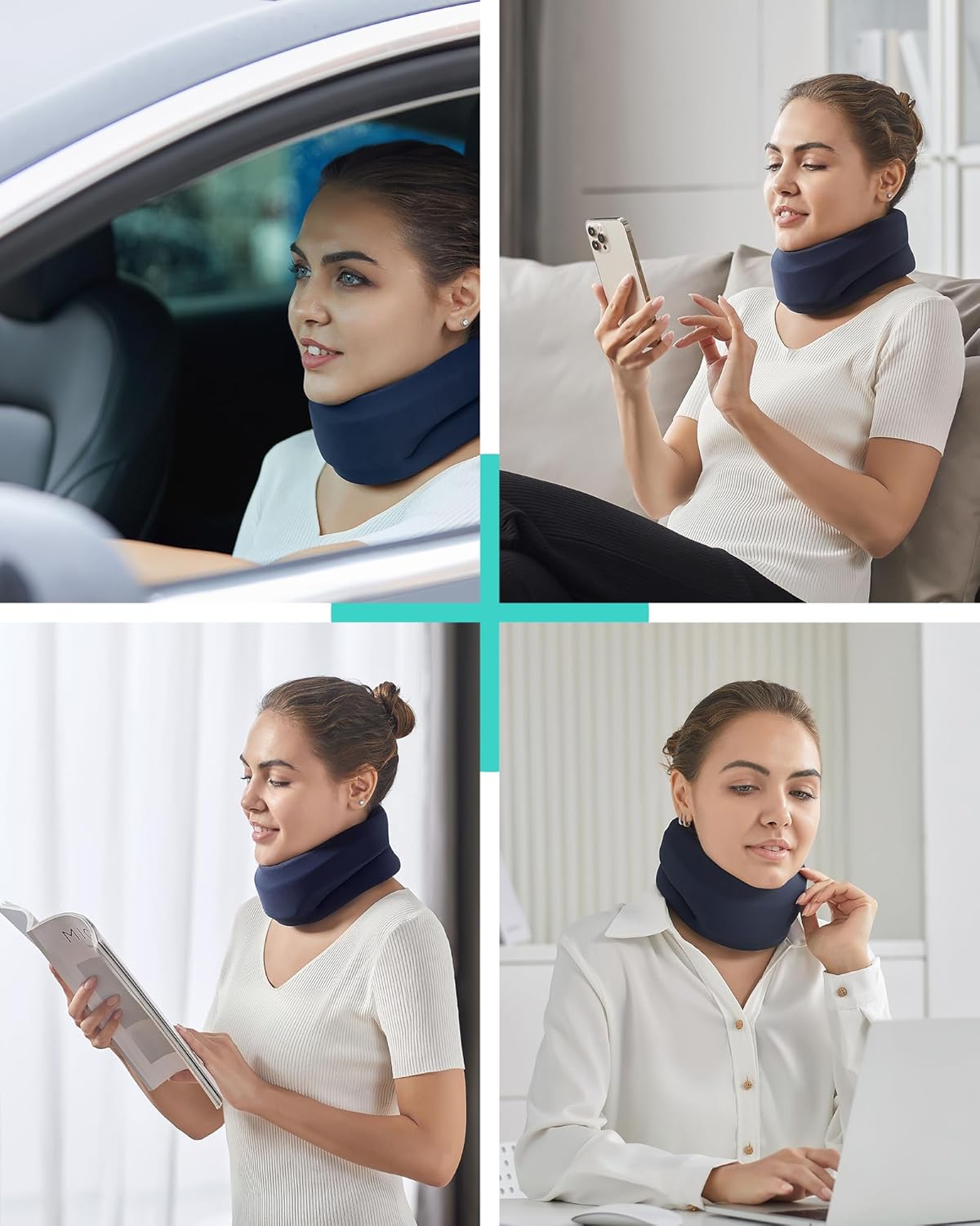 Thumbnail 5 de BLABOK Soft Foam Neck Brace 1 adjustable cervical collar 🩺