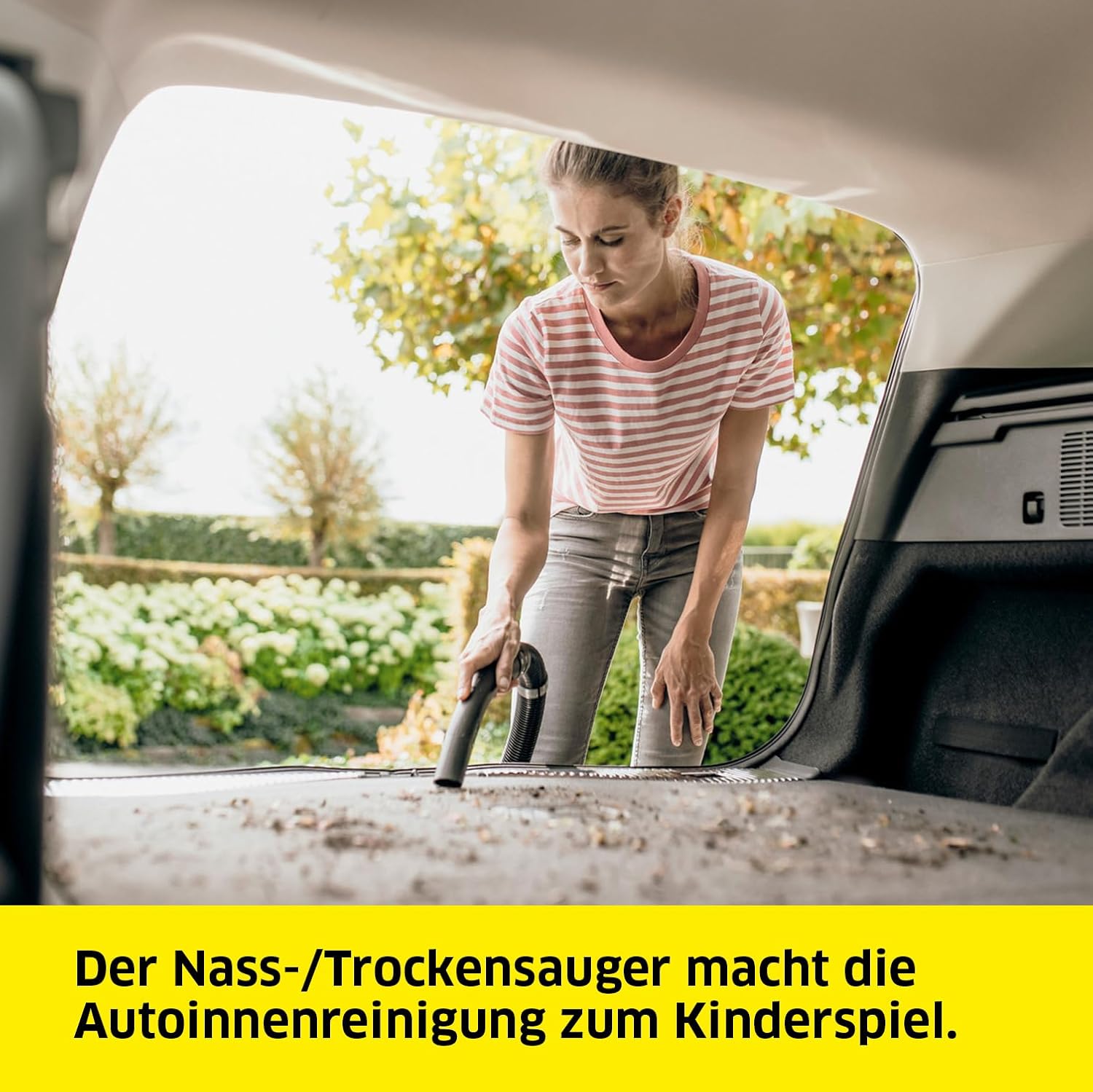 Detalle de Kärcher WD 4 P V-20/5/22 Nass- & Trockensauger (Kunststoffbehälter) mit 2,2 m Saugschlauch