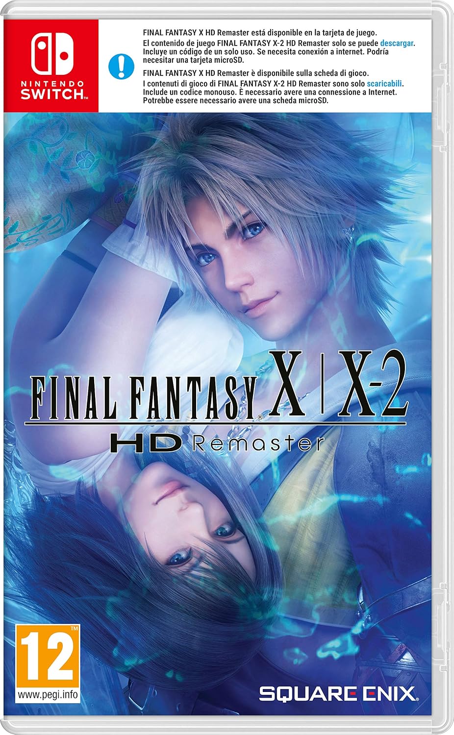 Detalle 2 de Final Fantasy X/X2 HD Remaster för Nintendo Switch – två rollspel med uppdaterad grafik