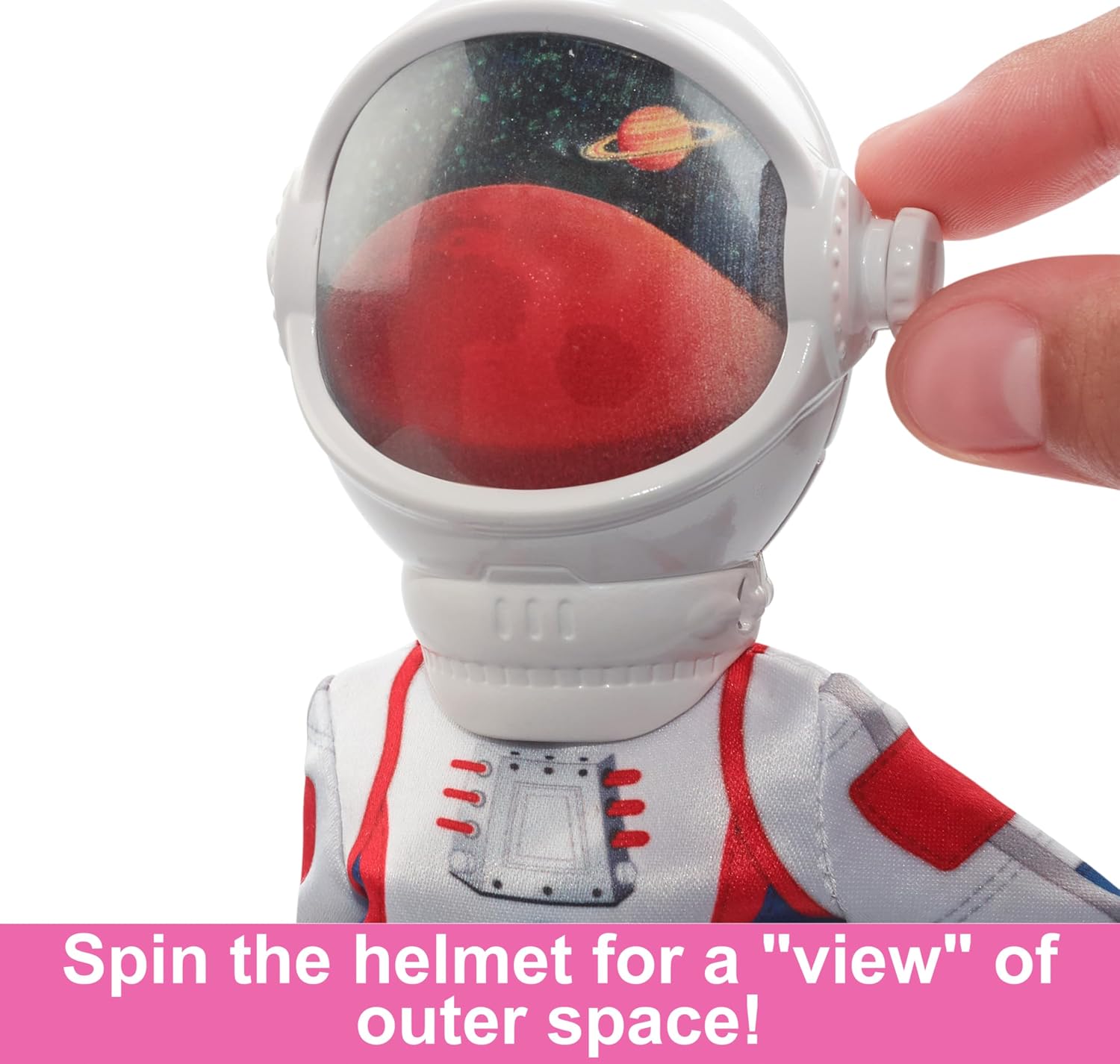 Detalle de Barbie Carriere Astronauta 65 Anniversario (HRG45) con tuta, stivali spaziali e 10 accessori