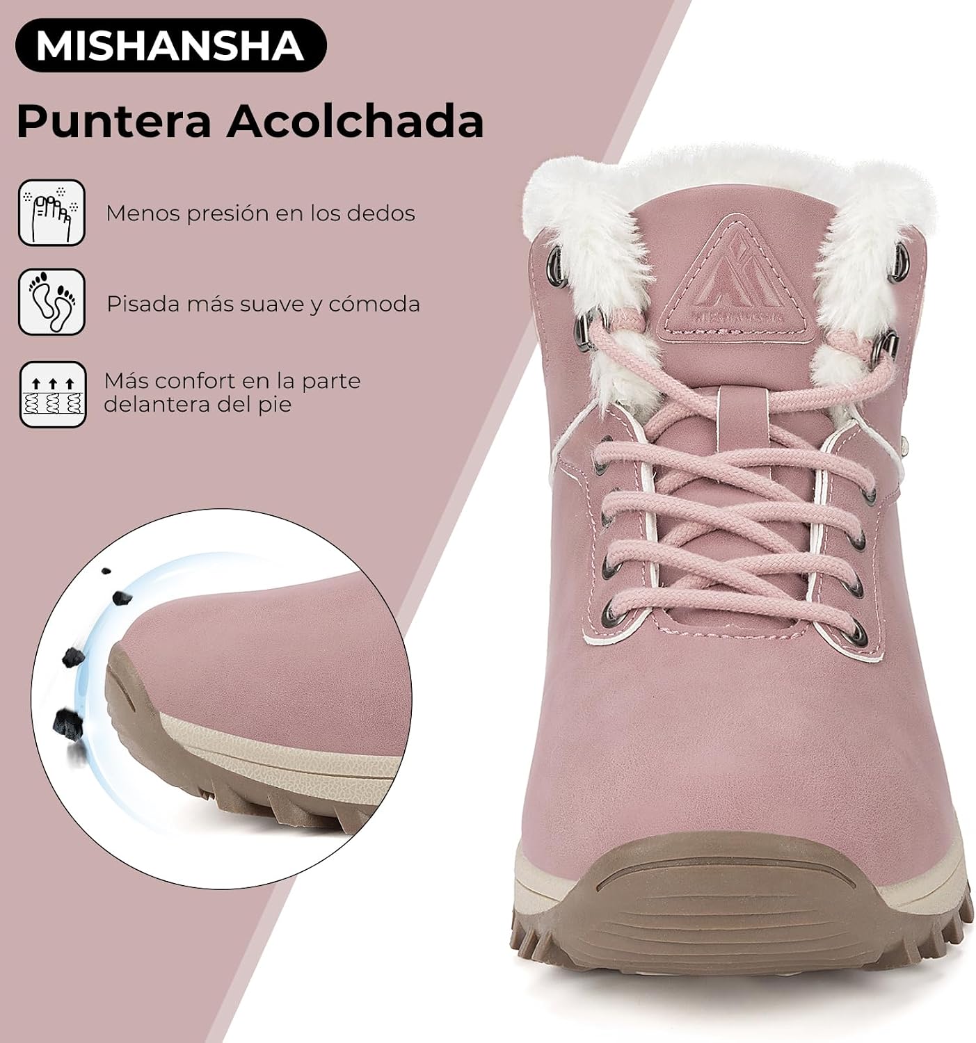 Thumbnail 5 de Mishansha Botas Invierno impermeables antideslizantes 36-48