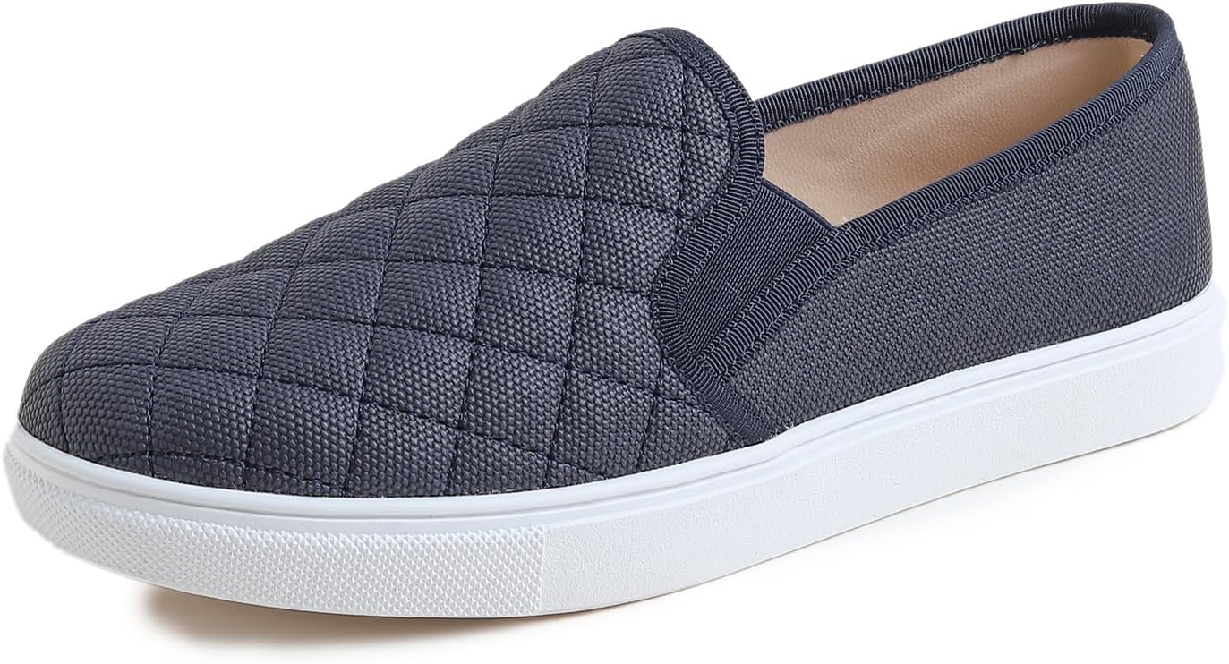 Thumbnail 6 de Feversole Women's Slip-On Trainer – Casual Quilted Loafers with Comfort