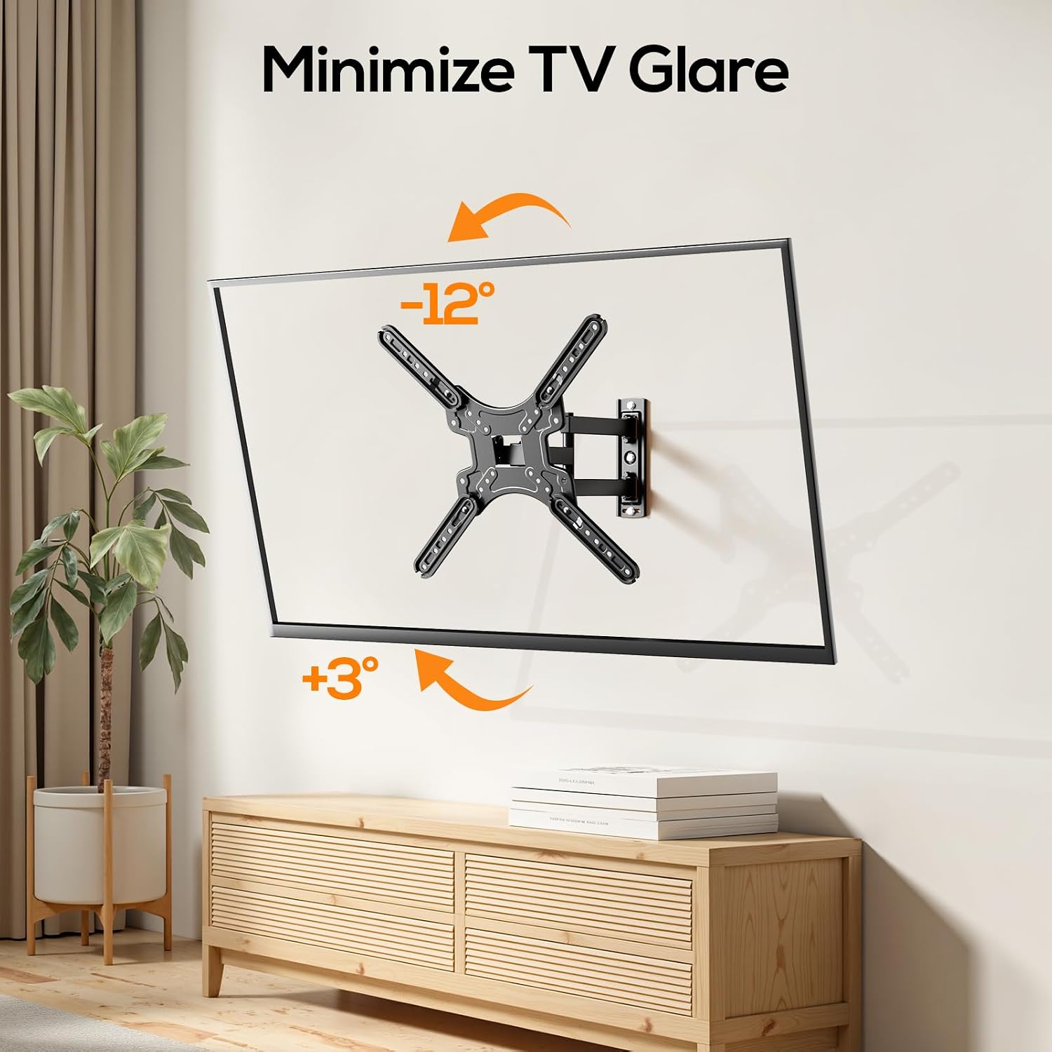 Detalle de IWORKBOARD TV Wall Mount 77 lb, Articulating
