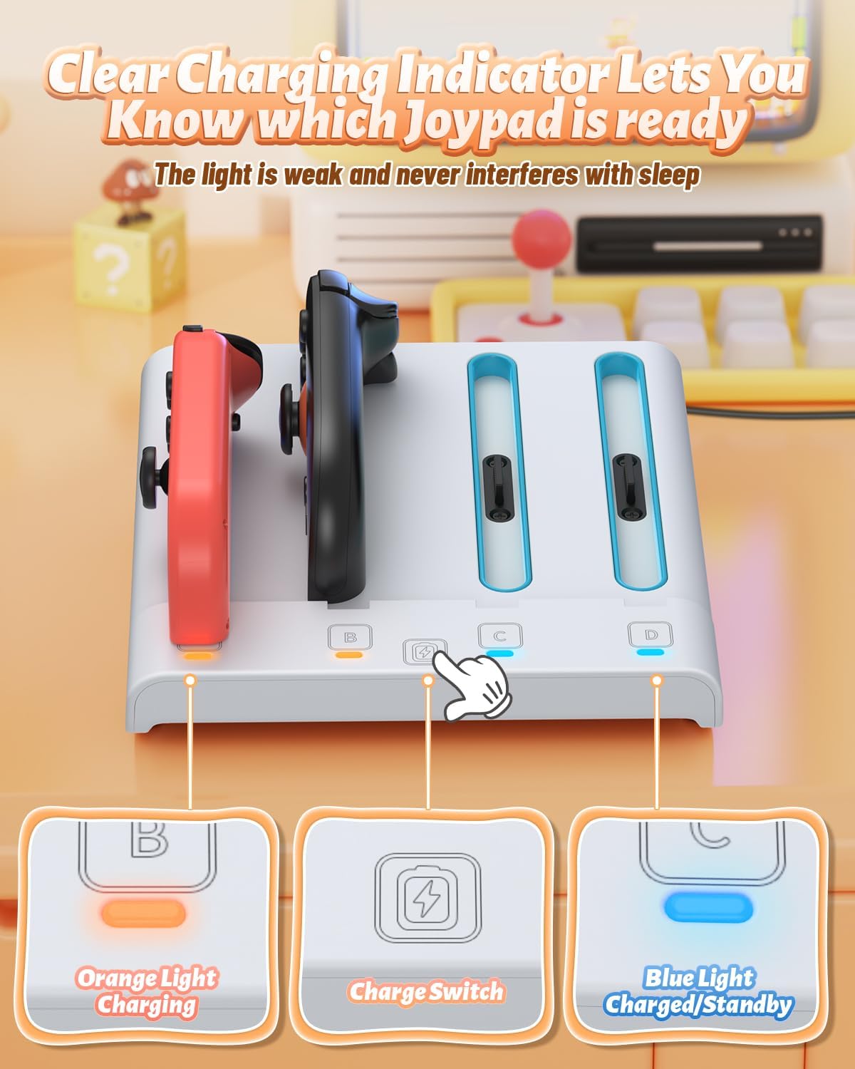 Thumbnail 3 de FASTSNAIL Controller Ladestation für Switch