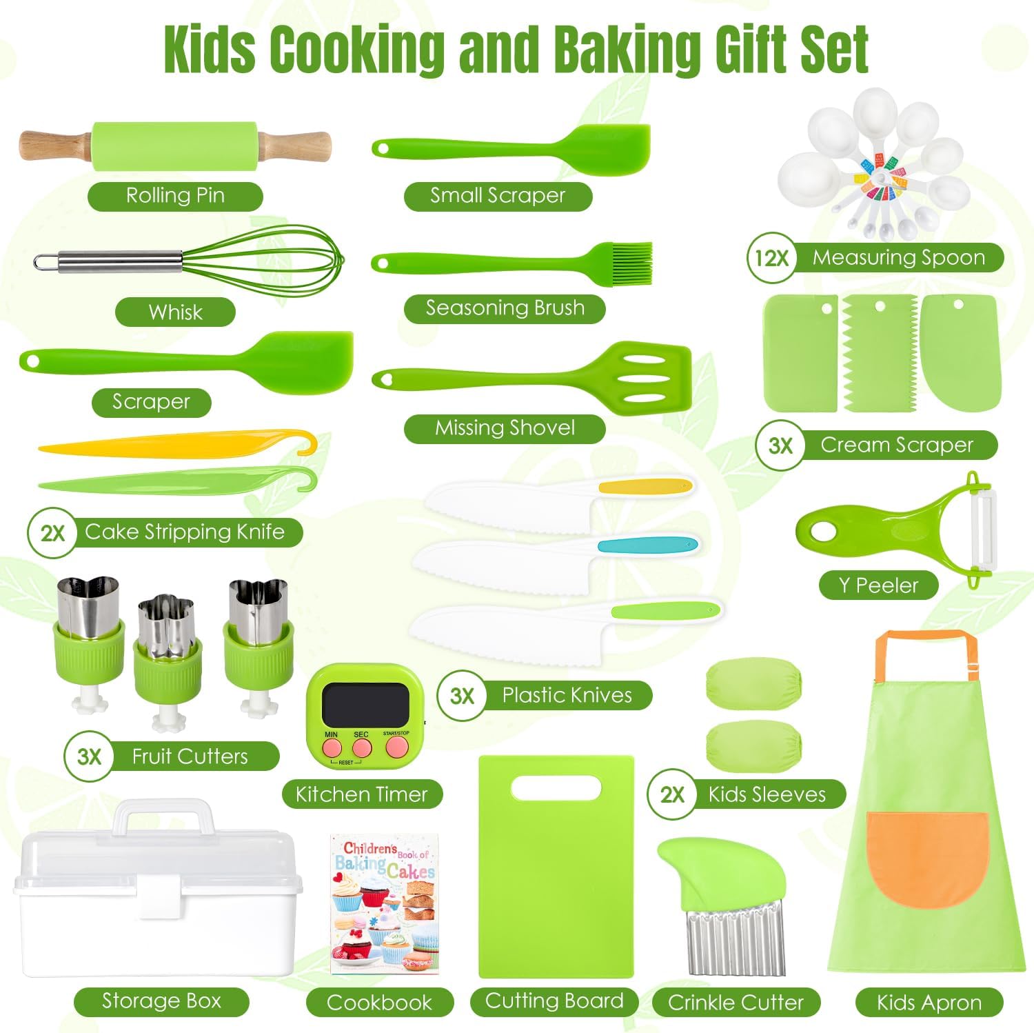 Detalle 2 de Kids Cooking Set 37 Pieces