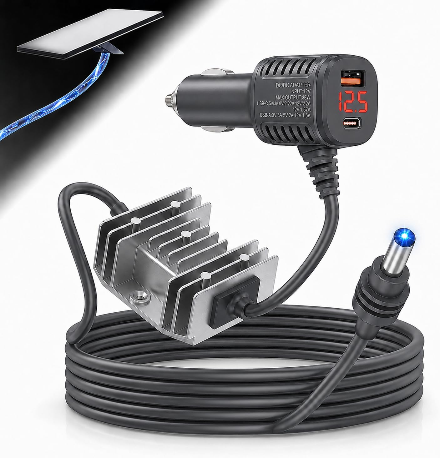 Detalle de Starlink Mini car adapter 105W