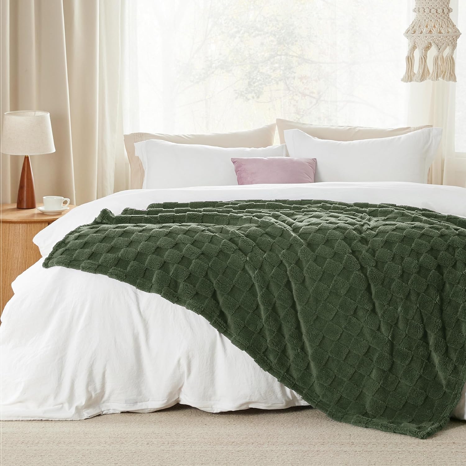 Thumbnail 4 de Bedsure Fleece Throw 127x152 cm