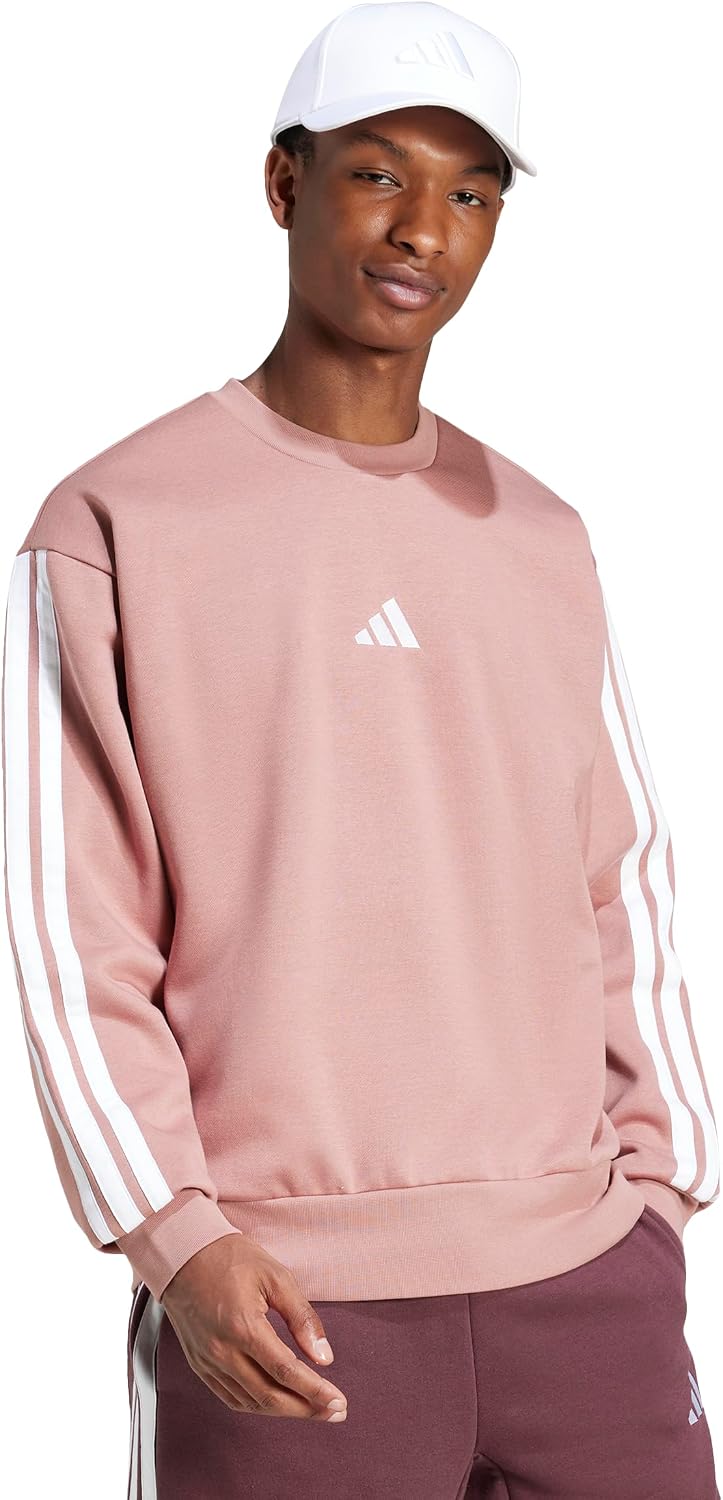 Thumbnail 5 de adidas Uomo Essential Three Stripes Sudadera negra M