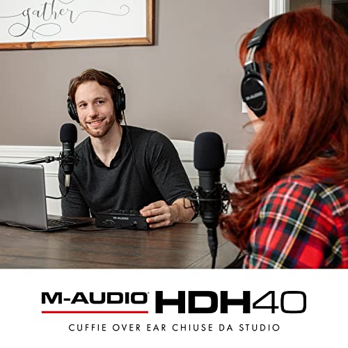 Thumbnail 6 de M-AUDIO HDH40: cuffie chiuse over-ear per monitoraggio, podcast e ascolto quotidiano