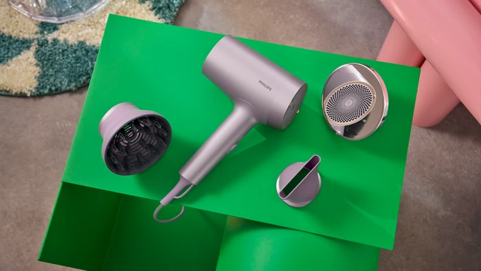 Thumbnail 1 de Philips 7000 Series BHD723/10 Haartrockner mit Temperaturregelung und Diffusor