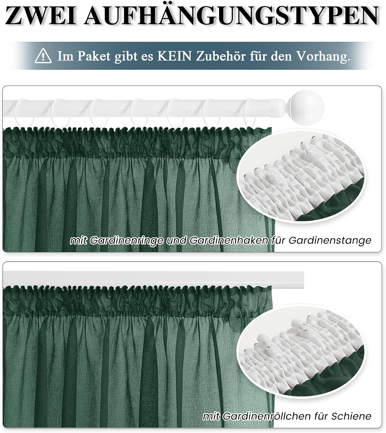 Detalle de PONY DANCE Tende Corte L 140 x A 160 cm Verde Scuro