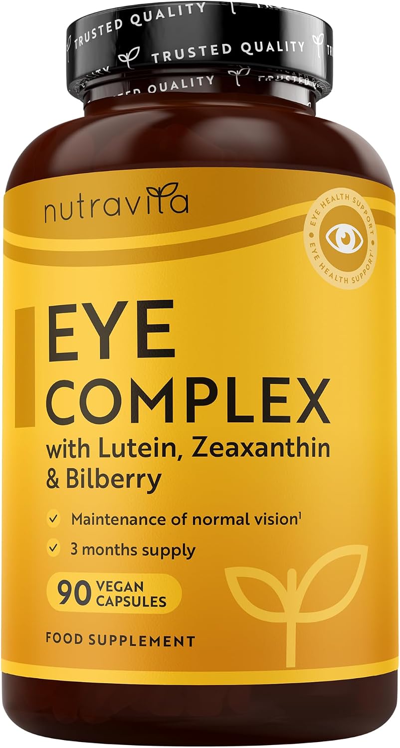 Detalle de Nutravita Suplemento natural de luteína 90 cápsulas