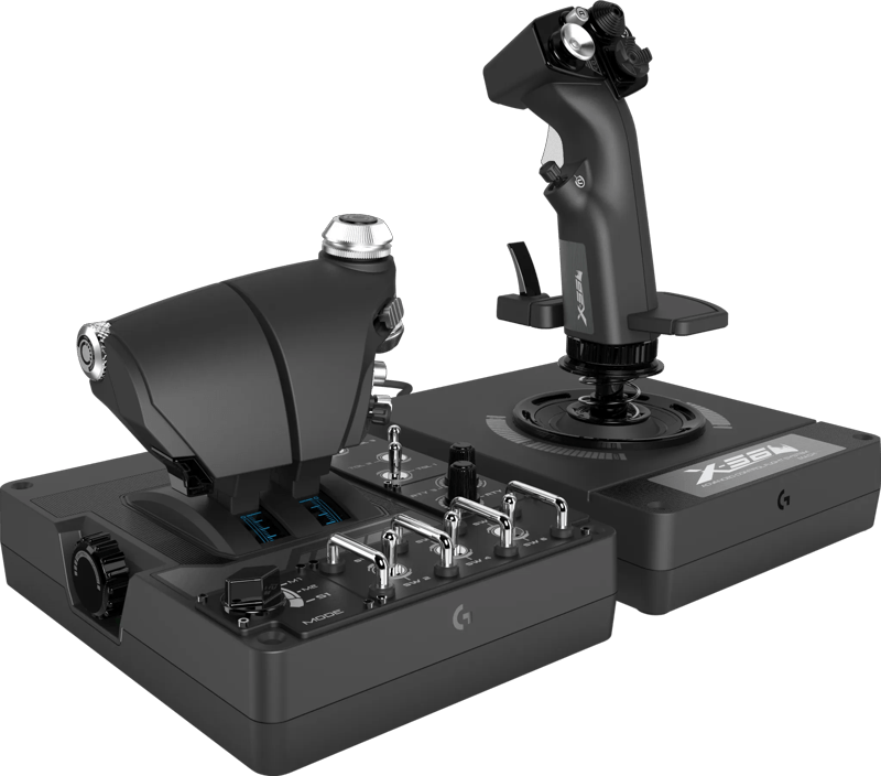 Logitech G X56 Space/Flight H.O.T.A.S. 189 Tasten