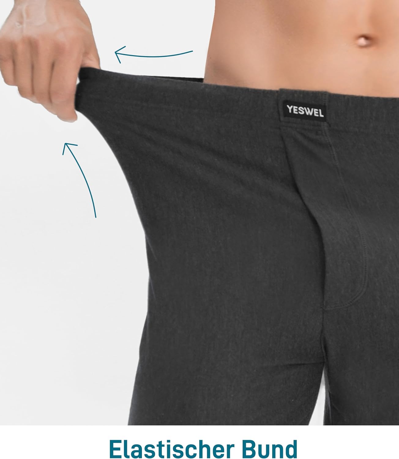 Thumbnail 2 de YESWEL 6er Pack Boxershorts Herren