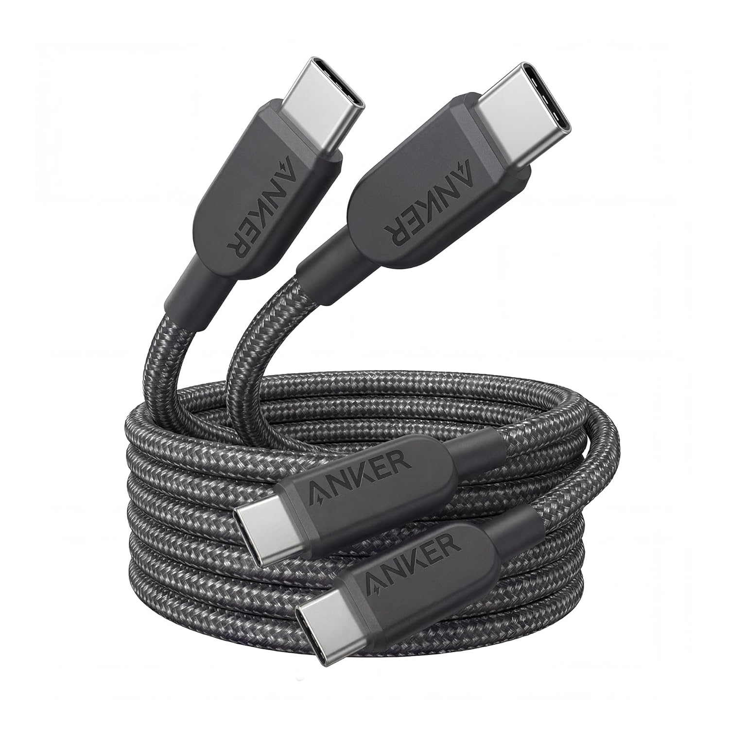 Detalle de Anker 240W USB-C to USB-C Cable (2-Pack)
