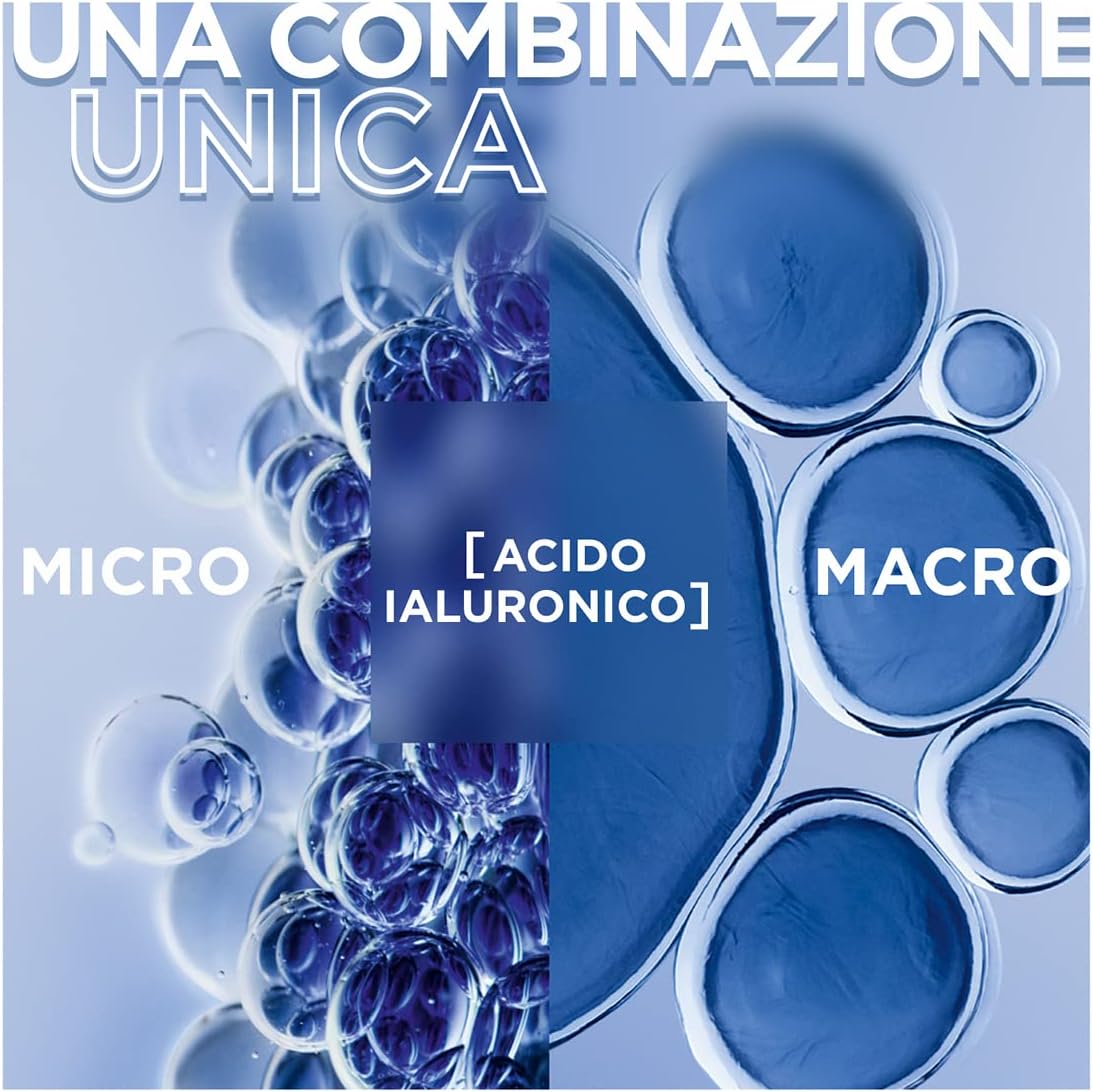 Detalle de L'Oréal Paris Men Expert Crema Rivitalizzante Power Age 50 ml: idratazione 24H con Acido Ialuronico e Pro-Retinolo