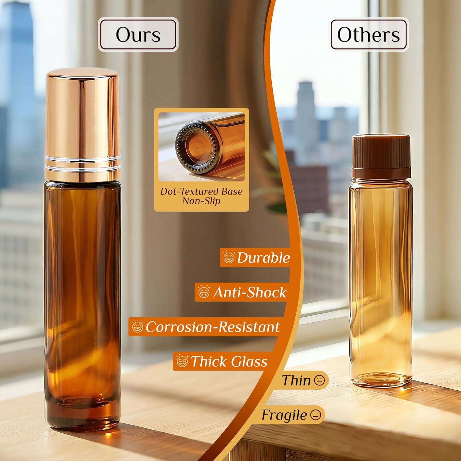 Thumbnail 4 de PrettyCare 10 ml Roller Bottles 12-Pack