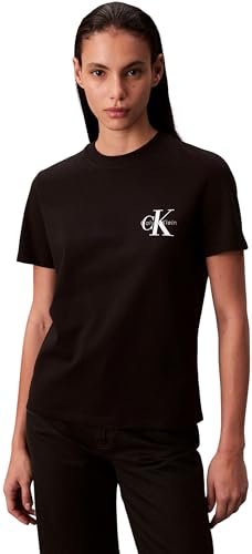 Detalle 2 de Calvin Klein t-shirt donna in confezione da 2: scollo rotondo