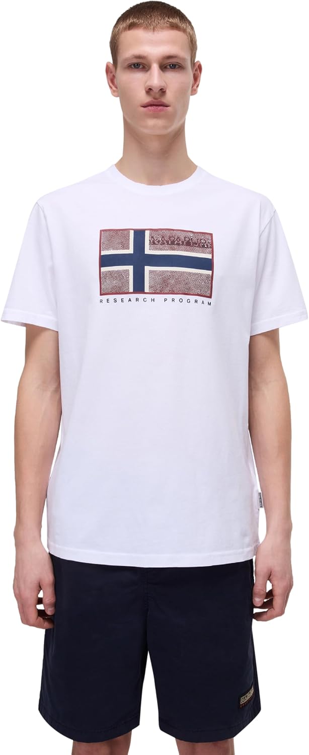 Thumbnail 6 de Napapijri T-Shirt semiles in cotone