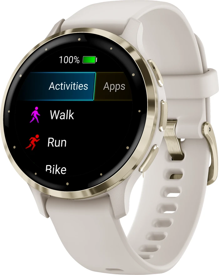 Thumbnail 10 de Garmin Venu 3S Gold/Weiß